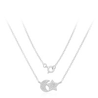 Collana in argento con Diamante Sale e Pepe