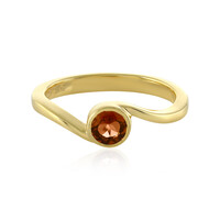 Anello in argento con Tormalina Arancione
