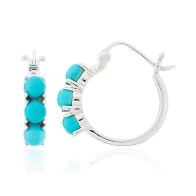 Orecchini in argento con Turchese Sleeping Beauty