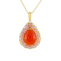 Collana in argento con Corniola
