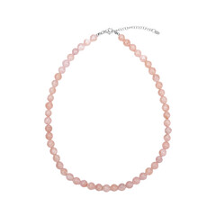 Collana in argento con Morganite
