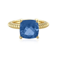 Anello in argento con Fluorite Cangiante