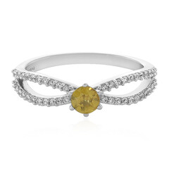 Anello in argento con Sfene