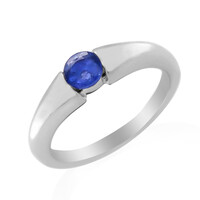 Anello in argento con Fluorite Cangiante