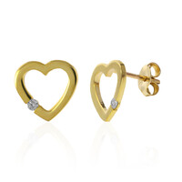 Orecchini in oro con Diamante I2 (I)