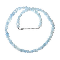 Collana in argento con Acquamarina