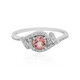 Anello in argento con Tormalina Rosa