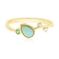 Anello in oro con Opale di Welo AAA (CIRARI)