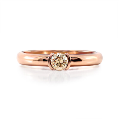 Anello in oro con Diamante Rose de France VS1 di Argyle (Annette)