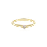 Anello in argento con Diamante Cioccolato I3