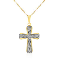 Collana in argento con Diamante I2 (I)