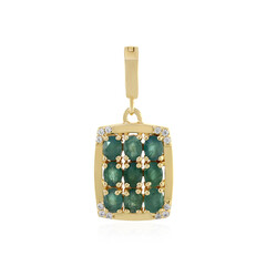 Ciondolo in argento con Grandidierite