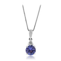 Collana in oro con Tanzanite