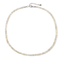 Collana in argento con Zircone Fancy