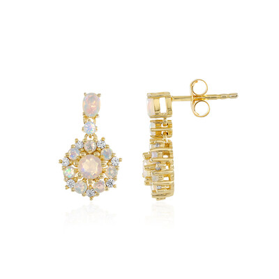 Orecchini in argento con Opale di Welo