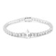 Bracciale in argento con Topazio Bianco