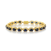 Bracciale in argento con Zaffiro Stellato Blu