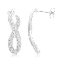 Orecchini in argento con Zircone