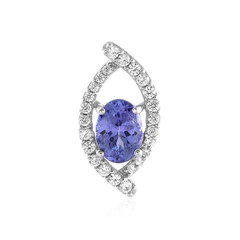 Ciondolo in argento con Tanzanite