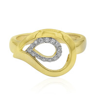 Anello in argento con Diamante I1 (G)