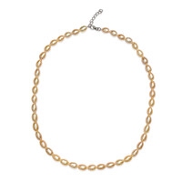 Collana in argento con Perla di Acqua Dolce (TPC)