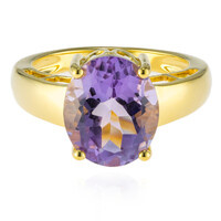 Anello in argento con Ametista