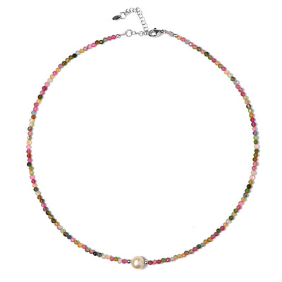 Collana in argento con Perla Keshi