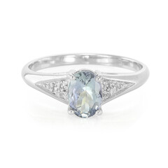 Anello in argento con Tanzanite