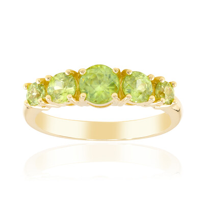 Anello in oro con Sfene Capelinha