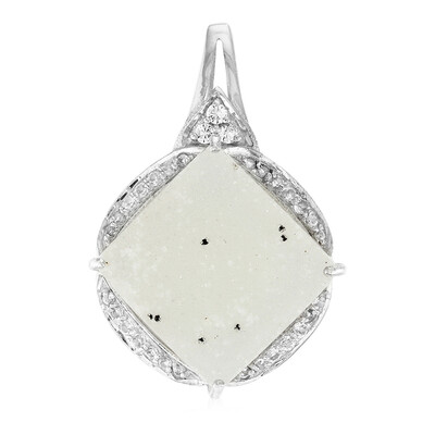 Ciondolo in argento con Agata Glitter