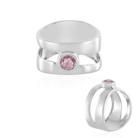 Anello in argento con Kunzite