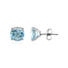 Orecchini in argento con Topazio Blu Cielo