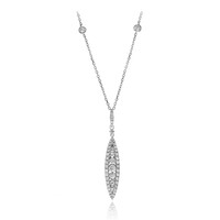 Collana in oro con Diamante SI2 (H) (CIRARI)