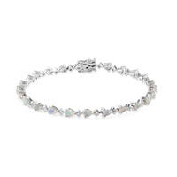 Bracciale in argento con Opale di Welo