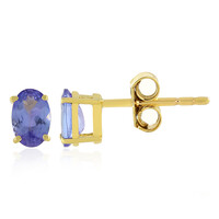 Orecchini in oro con Tanzanite AAA