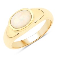 Anello in argento con Opale di Welo