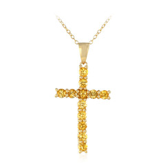 Collana in argento con Citrino