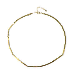 Collana in argento con Ematite Dorata