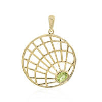 Ciondolo in argento con Peridoto