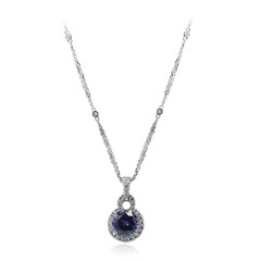 Collana in oro con Tanzanite AAA (CIRARI)