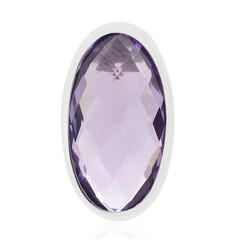 Ciondolo in argento con Ametista Rose de France
