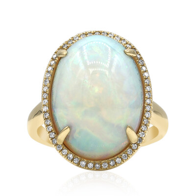 Anello in oro con Opale di Welo AAA (CIRARI)