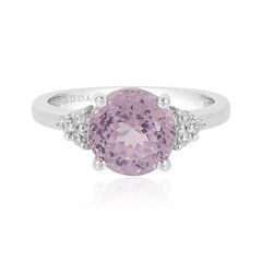 Anello in argento con Kunzite
