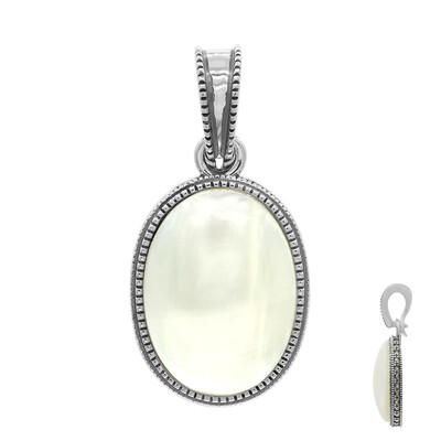 Ciondolo in argento con Perla Mabe (TPC)