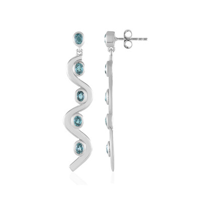 Orecchini in argento con Zircone Ratanakiri