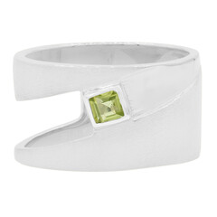 Anello in argento con Peridoto