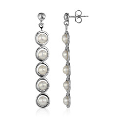 Orecchini in argento con Perla di Acqua Dolce