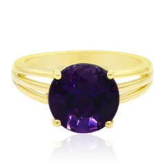 Anello in oro con Ametista Uruguay