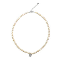 Collana in argento con Perla di Acqua Dolce (TPC)