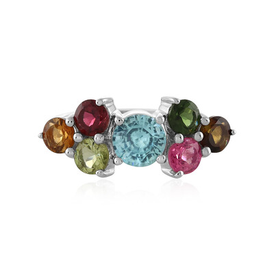 Anello in argento con Zircone Ratanakiri